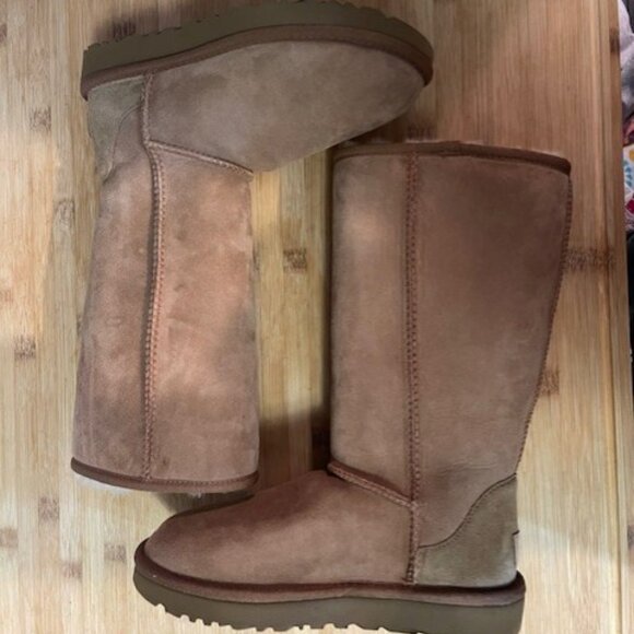UGG® Classic II Genuine Shearling Lined Tall Boot - Picture 16 of 16
